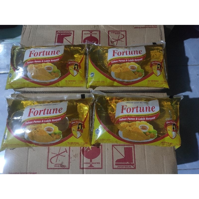 

MINYAK GORENG FORTUNE 1 LT PILOW PACK