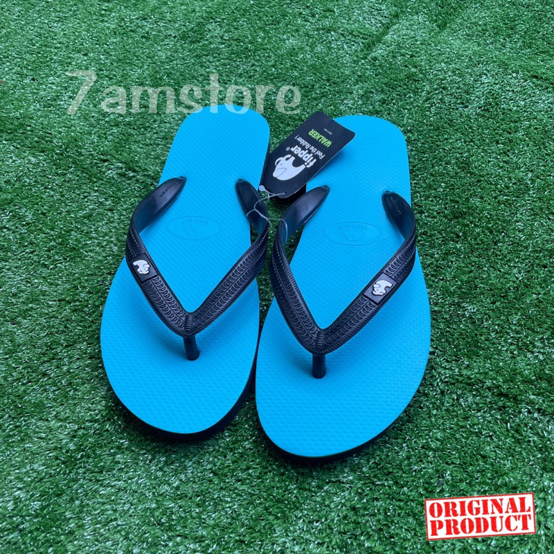 Sandal Jepit Fipper Walker Turquise / Black Original