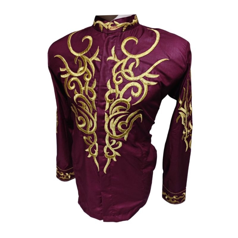 ( COD ) KOKO BORDIR ADDHIBA ACG MARUN GOLD