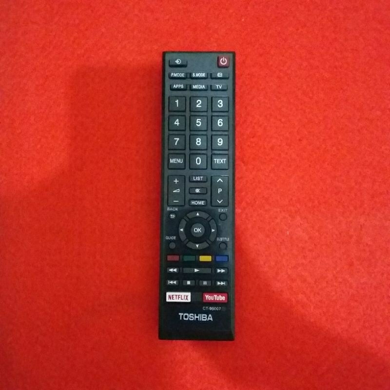 REMOTE TV SMART TOSHIBA SERI CT-95007 ORIGINAL