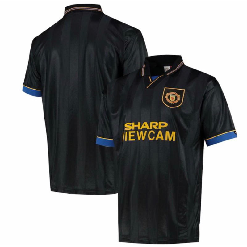 Manchester United 1994 Away Shirt Official Retro MU - Size S