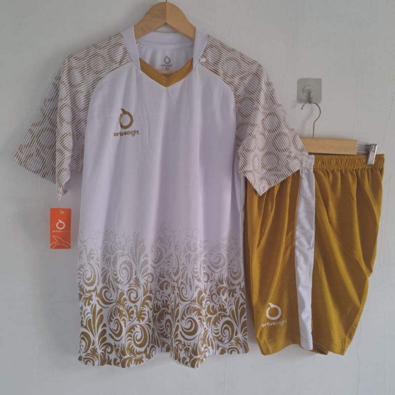 Set Pakaian Baju Olahraga Futsal Bola Sepakbola Voli Volly Volley Badminton Tenis Lari Outdoor Pria Wanita