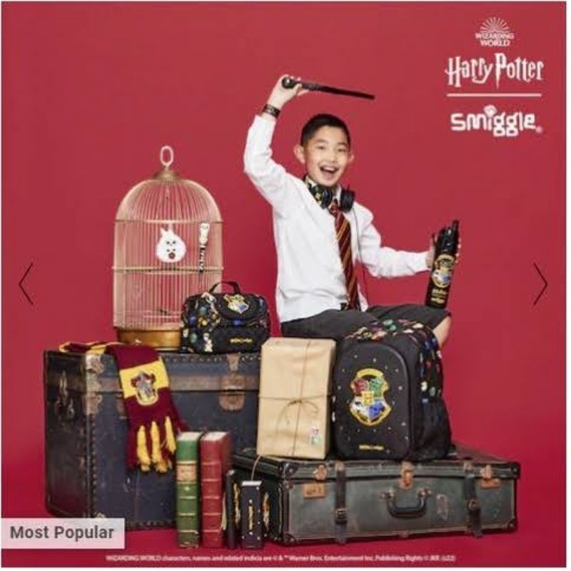 Smiggle Harry Potter Backpack Lunchbag Pen