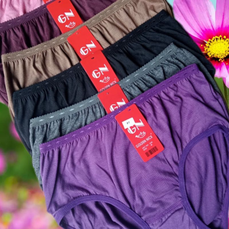 CD Wanita Golden Nick warna gelap