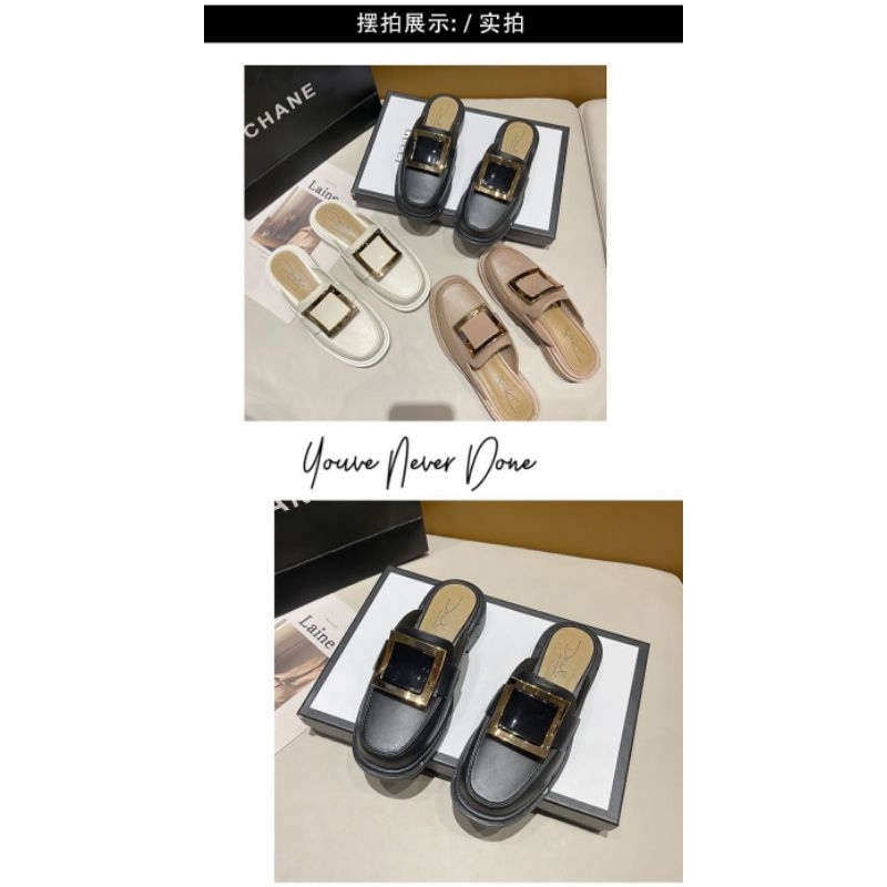 Sandal Fliptop Fashion Korea PVC JSM Dfax Best Import High Quality RF