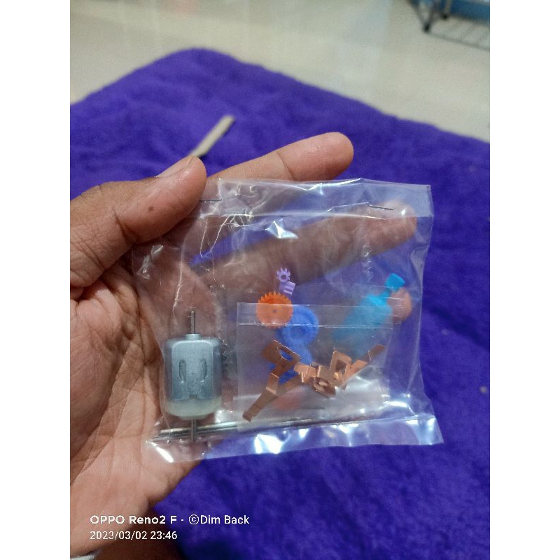 Tamiya Gearset Chassis MA MS Gear 4:1 Oren Biru ( Loose Kit )