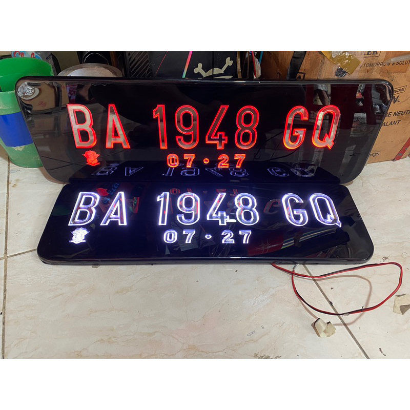 PLAT LAMPU MOBIL