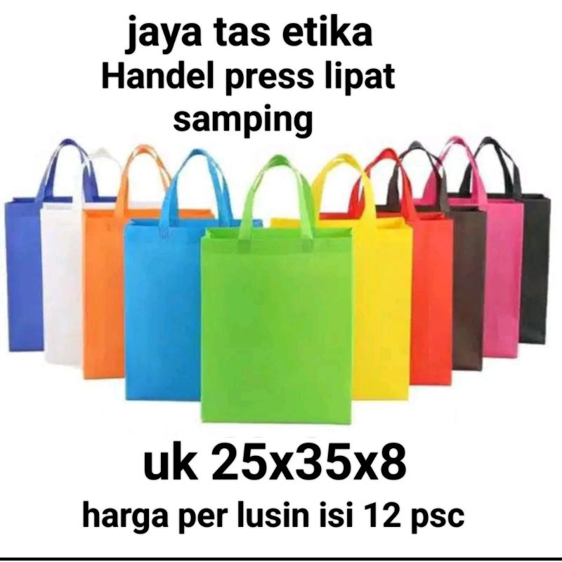 tas spun Bond /tas press/goodie bag /tas handle 25x35