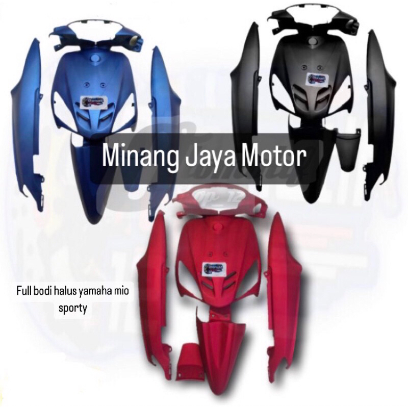 FULL BODI HALUS YAMAHA MIO SPORTY HITAM DOFF MERAH DOFF BIRU DOFF