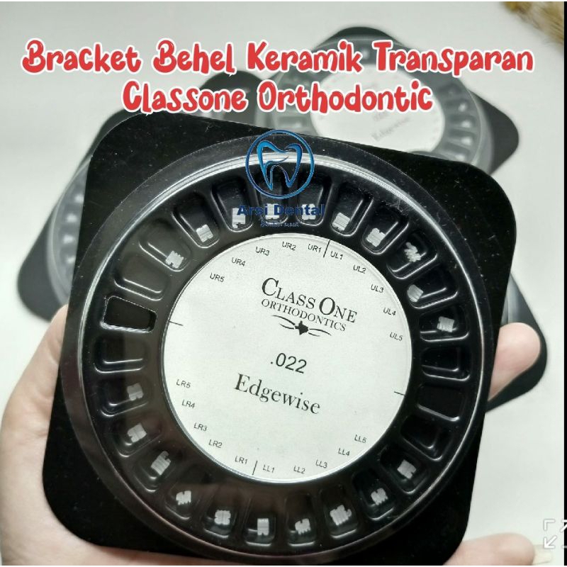 Bracket Behel keramik transparan classone