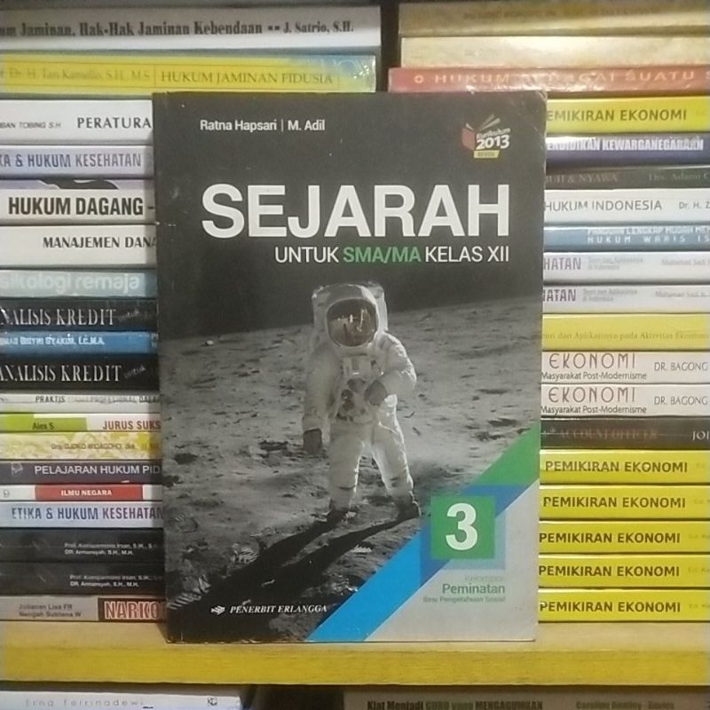 buku Sejarah kelas 3 SMA kelompok peminatan kurikulum 2013 revisi penerbit Erlangga