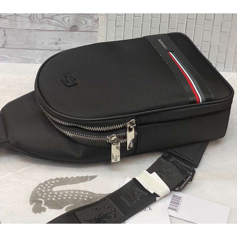 Tas Slingbag/Selempang Lacos tas Unisex Premium Belt Quality