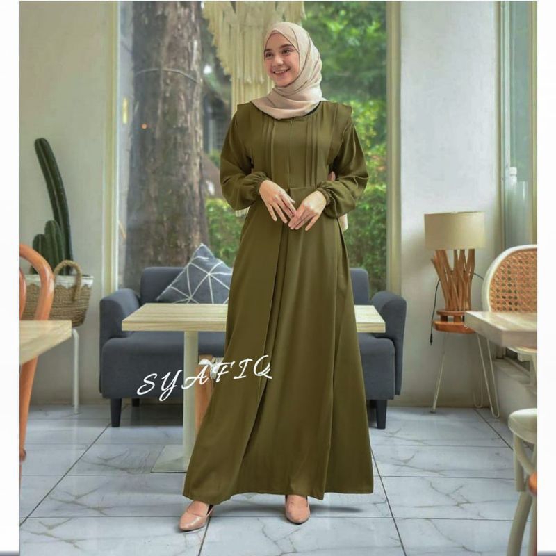 Gamis elegant model TERBARU/ Gamis dewasa model kekinian