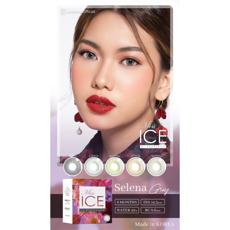 Softlens X2 MISS ICE 14,5 MM Normal By X2 Exoticon / Soflen MISS ICE / MISS ICE By X2 Exoticon / MIS ICE / MIST ICE