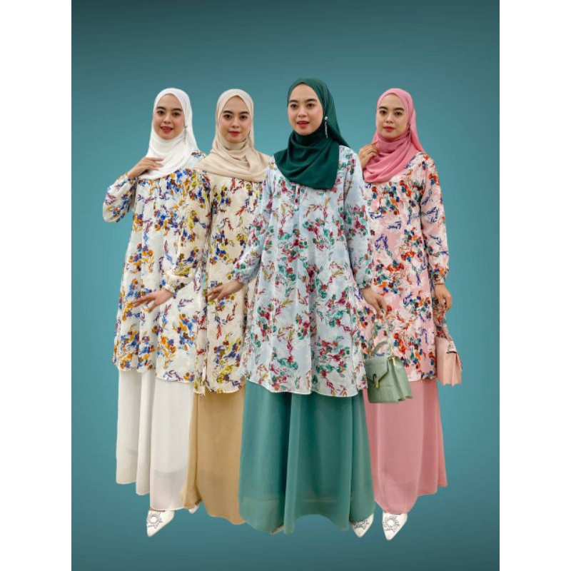 PB Prilly Busana - FLOWY VOL. 1 GAMIS MALAYSIA MOTIF - GAMIS MELAYU KOMBINASIMAlAY  - MAXYDRESS - GAMIS MOTIF - GAMIS BUSUI