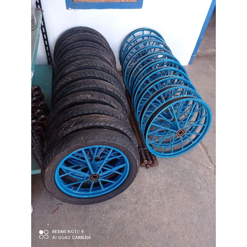 Shp1 Roda Gerobak Ring 14 Ban Bekas Tebal Suntik