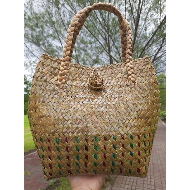 TAS PURUN ANYAMAN KHAS KALIMANTAN SELATAN 0075
