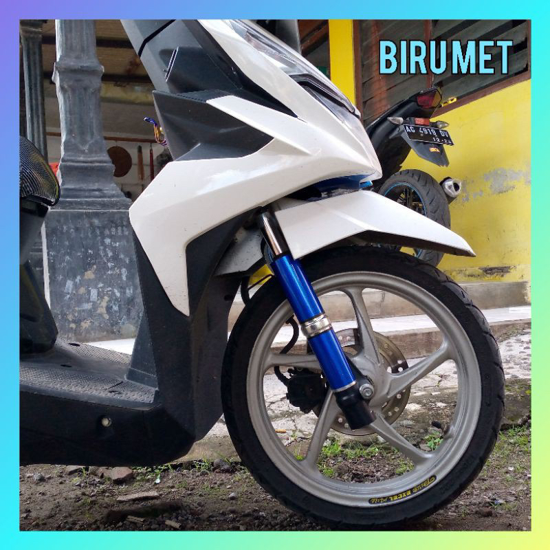 COVER TABUNG SHOCK DEPAN VARIASI HONDA BEAT SCOOPY VARIO DLL