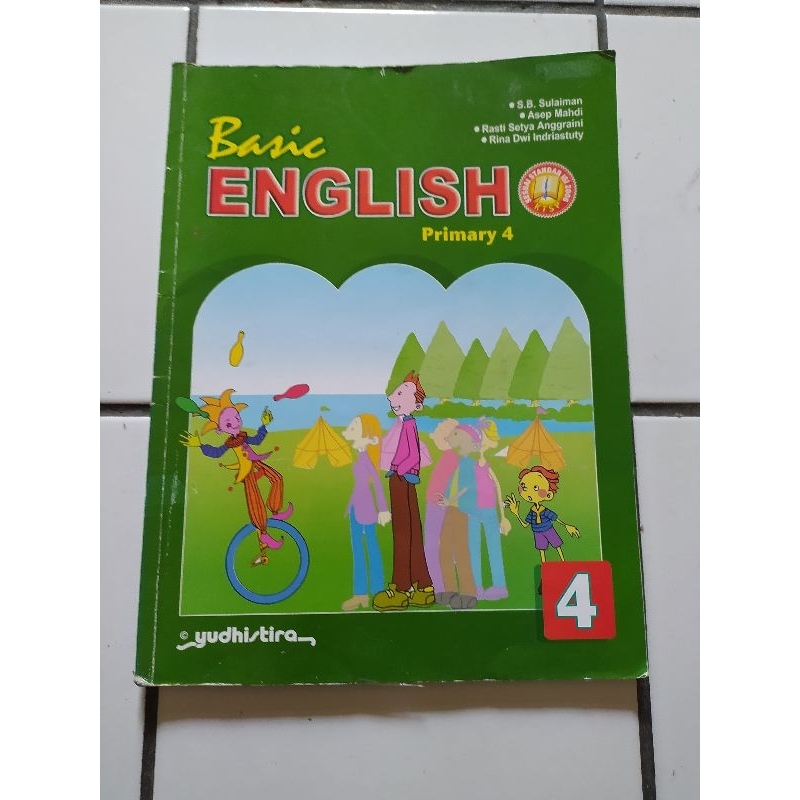 

Basic English Primary 4 SD Kelas 4 Penerbit Yudistira