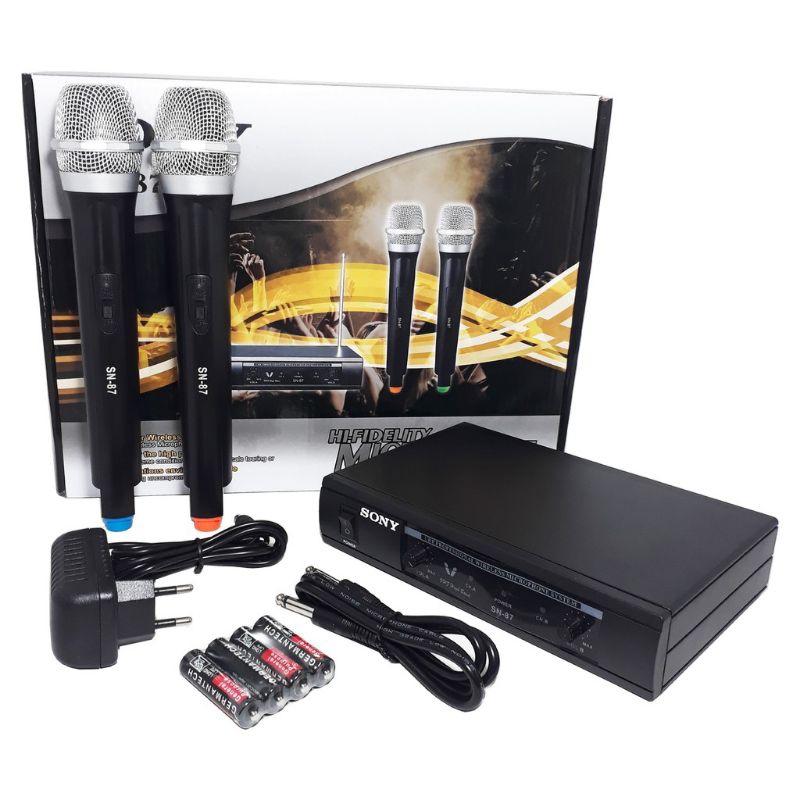 MIC WIRELESS SONY SN 87 SN87 MICROPHONE