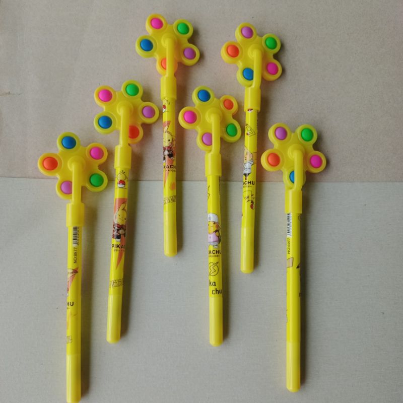 

Pulpen Gel Pop It / Warna Hitam isi 12 Pcs