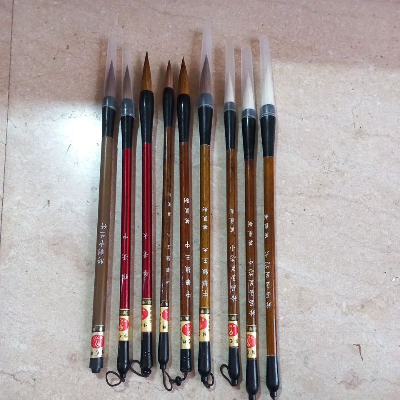 Maobi Kaligrafi / Kuas Kaligrafi cina / Mao bi Cina / Caligraphy Brush / Fude Brush