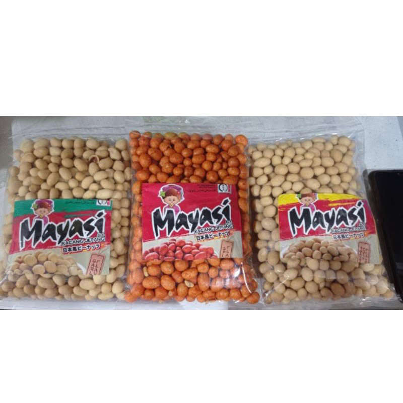 

Kacang mayasi ori repack enak gurih mantap