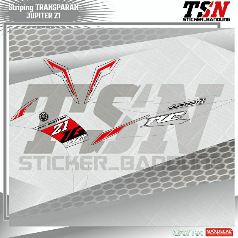 Striping TRANSPARAN JUPITER Z1 RC