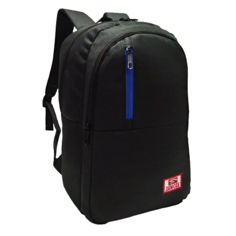 Tas Ransel Sekolah ZENOZE 290555/Backpack ZENOZE Hitam Multi