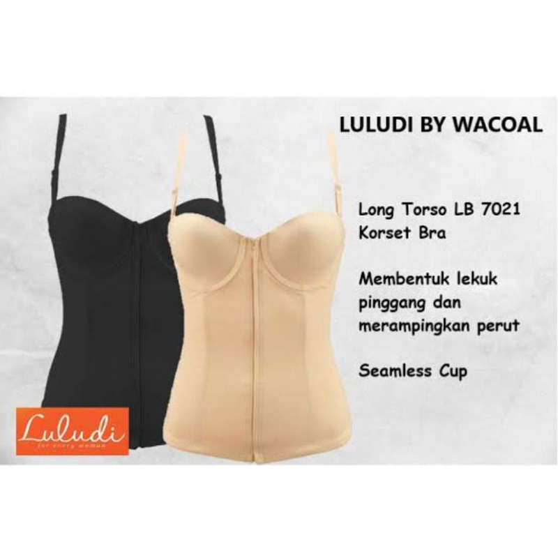 Long Torso Luludi LB 7021 by wacoal / Korset Bra
