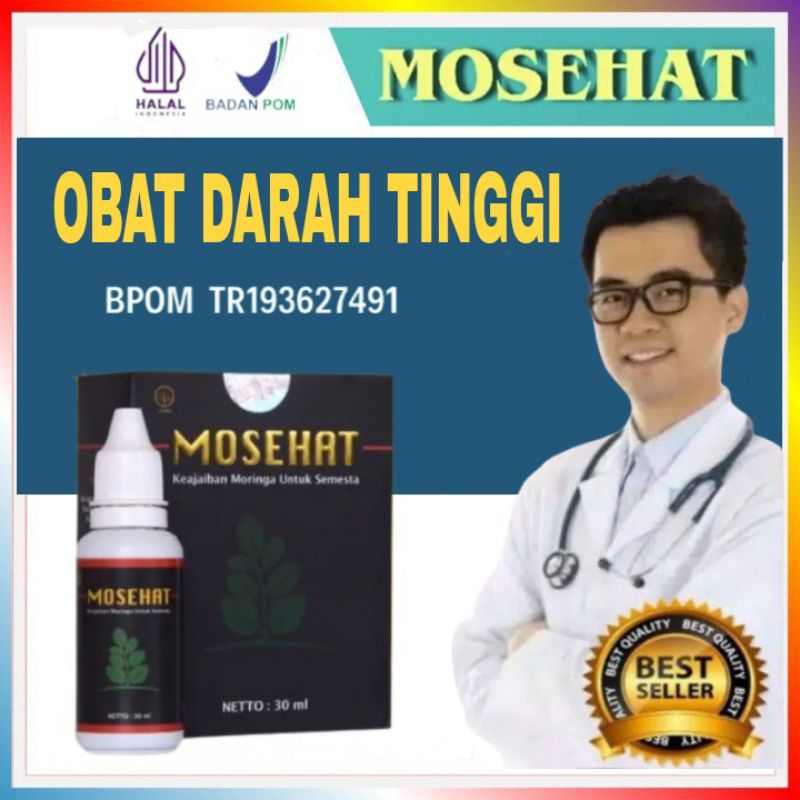 MOSEHAT Obat Darah Tinggi Paling Ampuh Berkhasiat