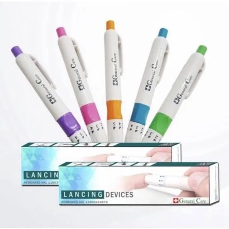 LANCING DEVICE GENERAL CARE PEN LANCET AUTOCLICK