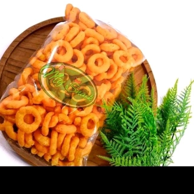 

SNACK CHIKI RING KEJU BULAT / RING CHEESE CEMILAN GURIH MANIS HALAL LEZAT