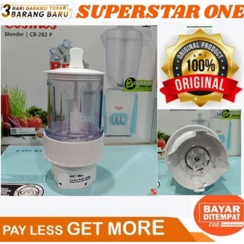 gelas blender cosmos bumbu basah cb-282 p gelas blender cosmos bumbu basah cb-282 p