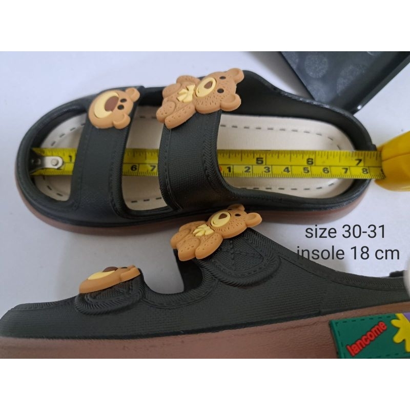 SANDAL ANAK PEREMPUAN IMPORT BAHAN RUBBER EMPUK DAN ELASTIS 029