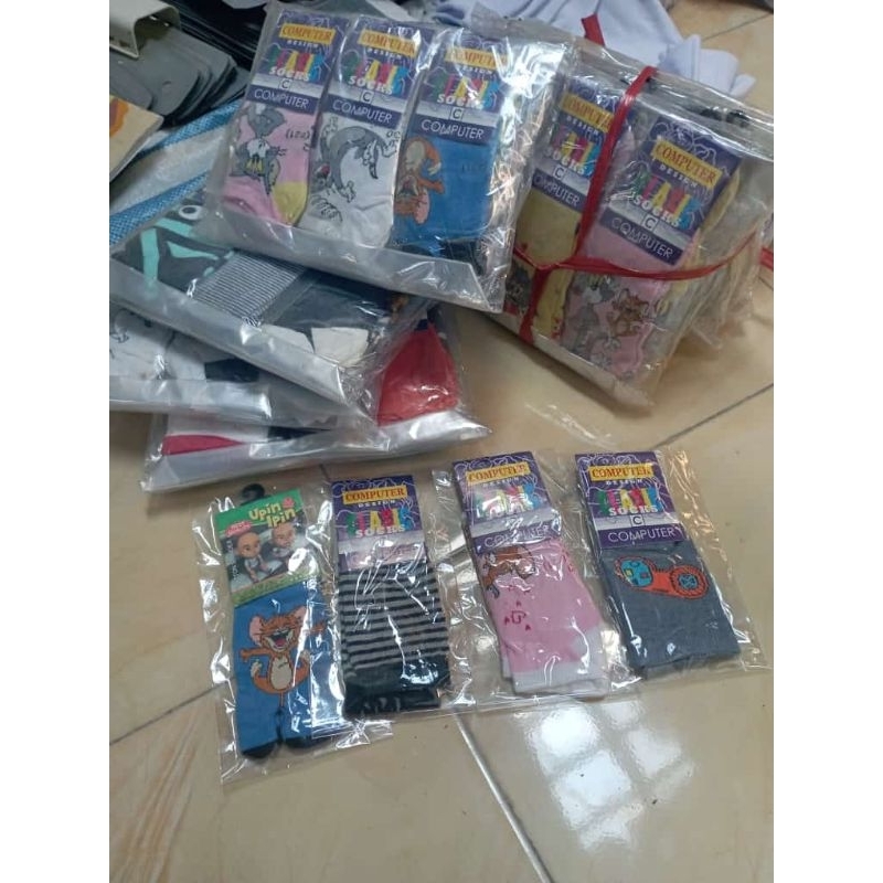 1 Lusin [12 Pasang] Kaos Kaki Baby / Bayi Obral BS Kemasan Termurah [BABY OB]