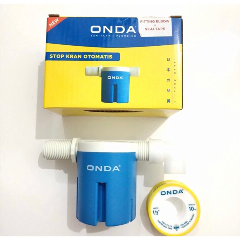 Water Level / Pelampung Otomatis Air Tandon / Bak Air / Stop Kran Otomatis ONDA ( Size : 1/2" )