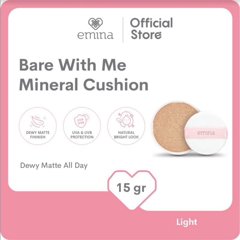 EMINA Bare With Me Mineral Cushion