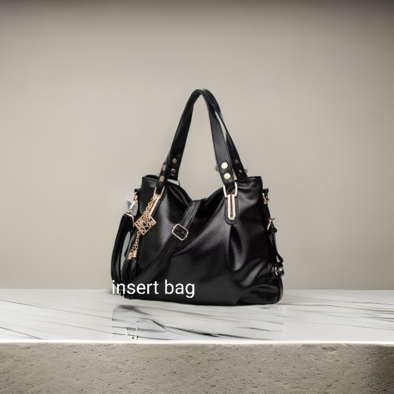 insert bag Tas  Ngaji Wanita kapasitas Besar Model Korea Tas ibu ibu pengajian