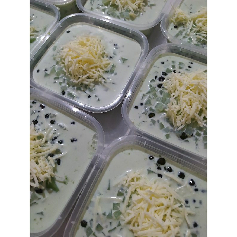 

Creamy Buko Pandan