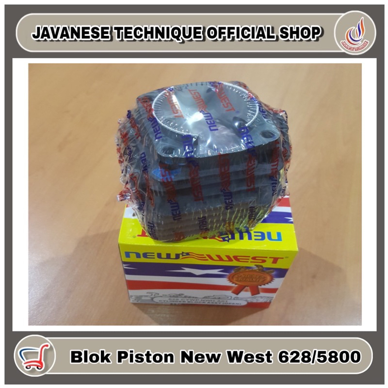 Blok Piston Cylinder Buring Piston Senso Chainsaw New West 628 Senso 5800