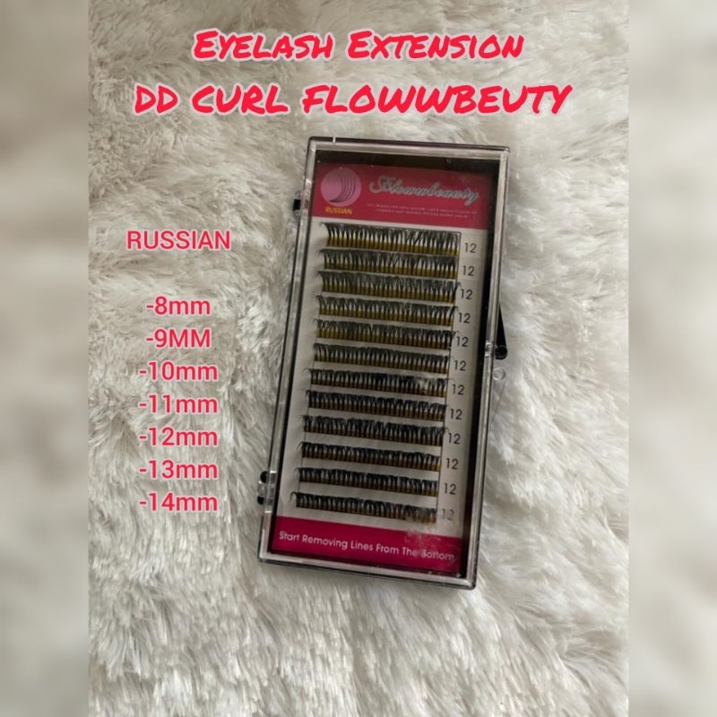 Bulu Mata Tanam Russian  DD-CURL Eyelash Extension / Bulu Mata Tanam premium Lentik