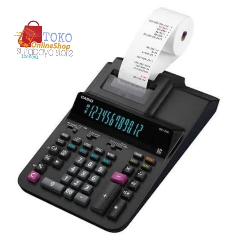 

kalkulator printing CASIO DR-120R asli garansi