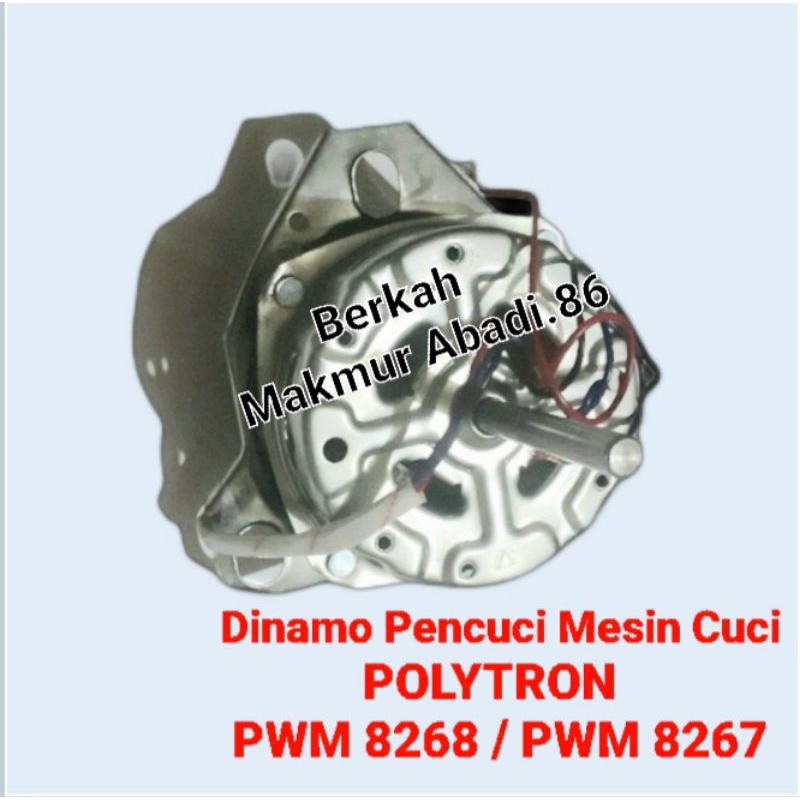 Dinamo Wash / Pencuci Mesin Cuci POLYTRON PWM 8268 / PWM 8267 Mesin Cuci Polytron 2 Tabung