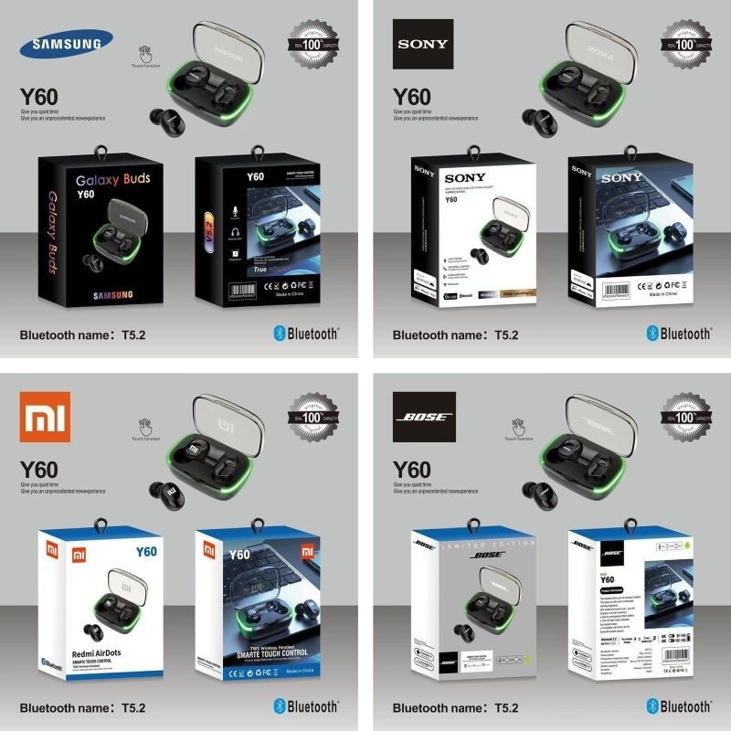 headset Bluetooth tws Y60