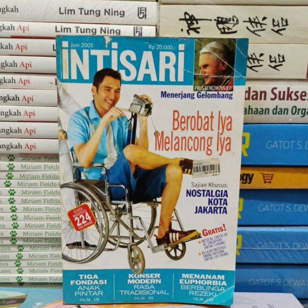 MAJALAH ORIGINAL INTISARI NO. 503 JUNI 2005 BEKAS