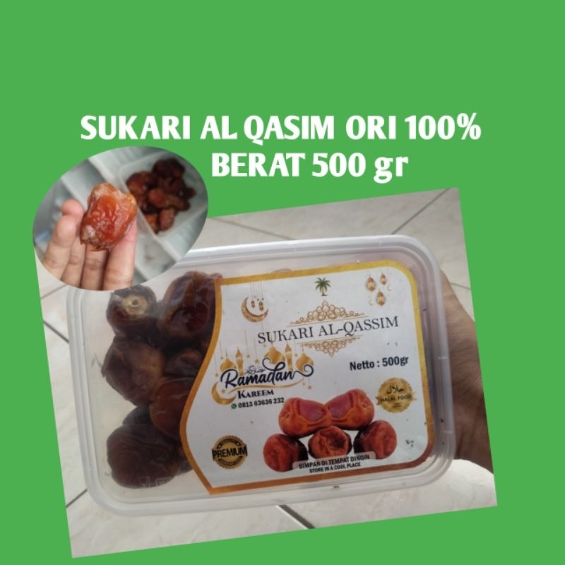 

KURMA SUKARI ORI 100% berat 500 gr