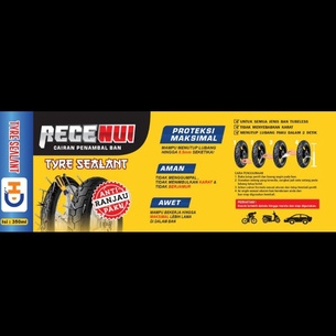 Cairan Ban Tubles Tubeless TIRE Sealant Anti Bocor 350ML grosir 8.5mm premium import quality