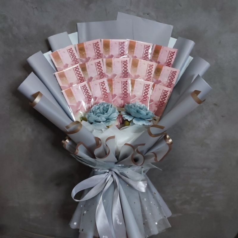 Buket Bouquet bunga wisuda pernikahan ulang tahun acara besar lainnya bisa request