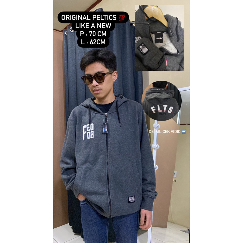 Hoodie Second branded Feltics original Like a new